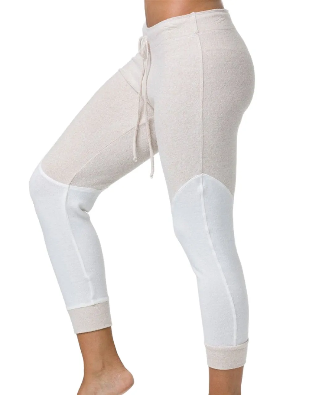 Onzie Hacci Varsity Jogger 2228 Avoine/Blanc