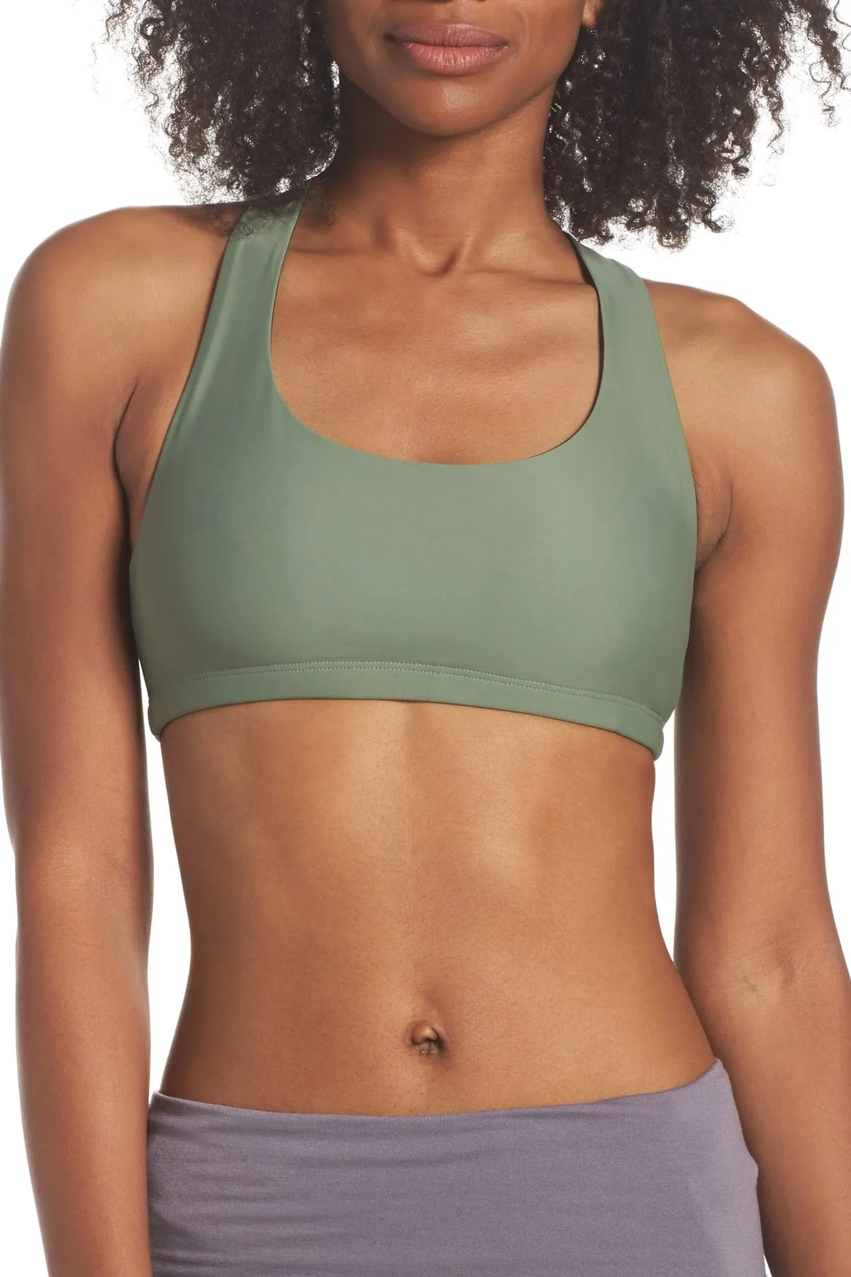Onzie Soutien-gorge de yoga chaud Mudra 3098 Sauge
