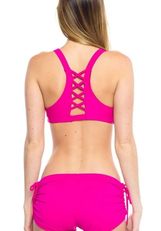 Onzie Top de Soutien-gorge Tissé pour Yoga Chaud 3054