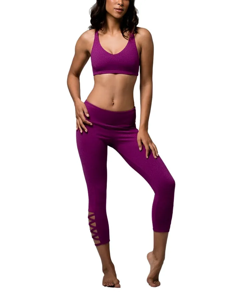 Onzie Top de Soutien-gorge Tissé pour Yoga Chaud 3054