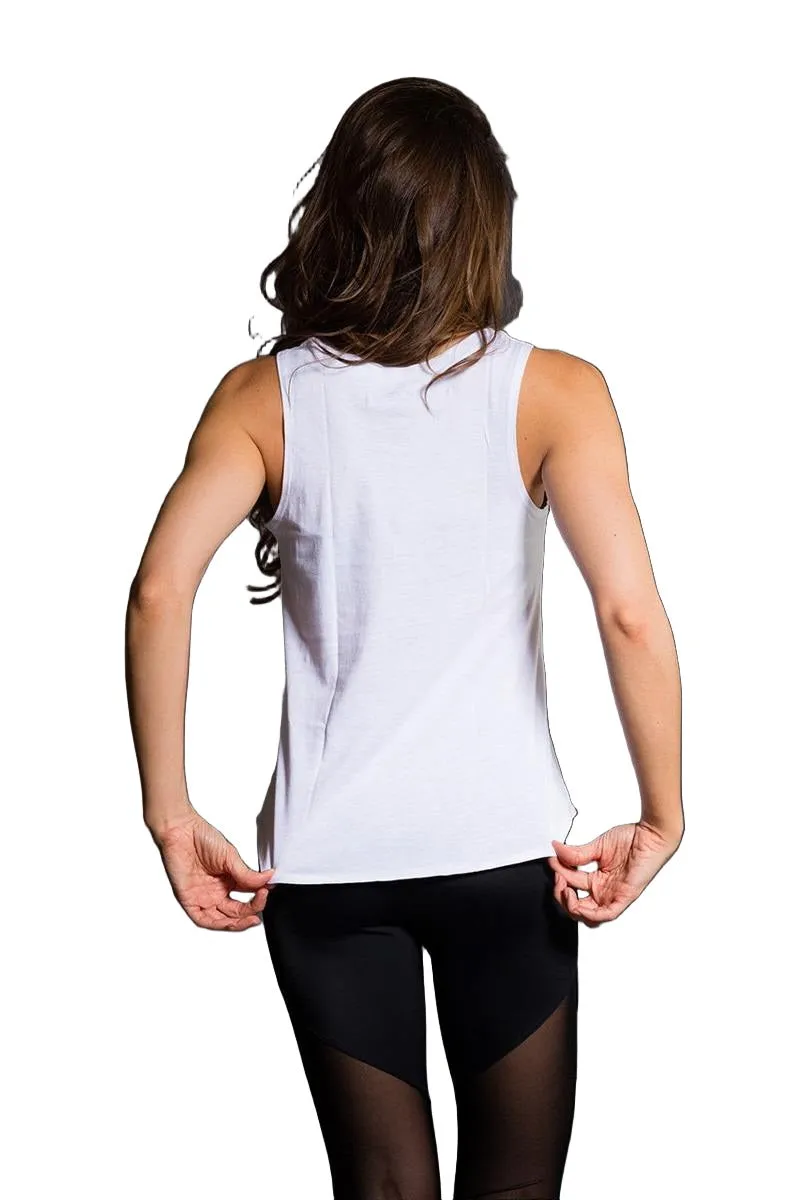 Onzie Nama Tank 370 Mandala Blanc
