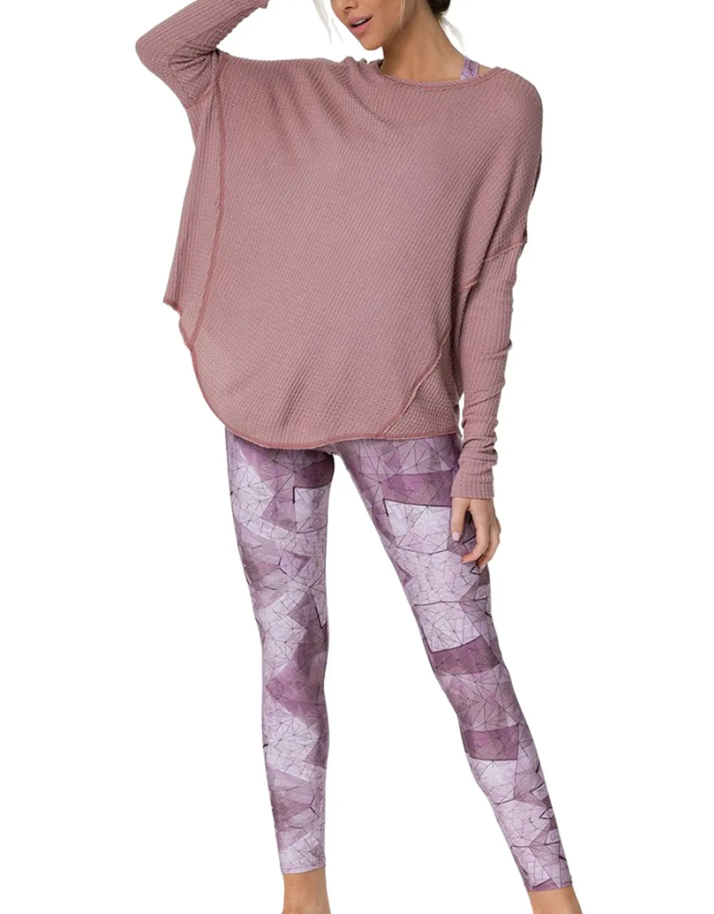 Pullover Onzie à empiècements raglan 3758