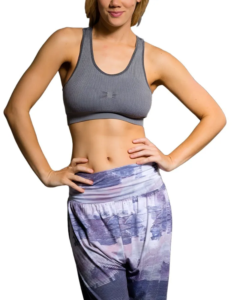 Onzie Soutien-gorge Sans Couture Stone Wash 3071 Gris Ardoise