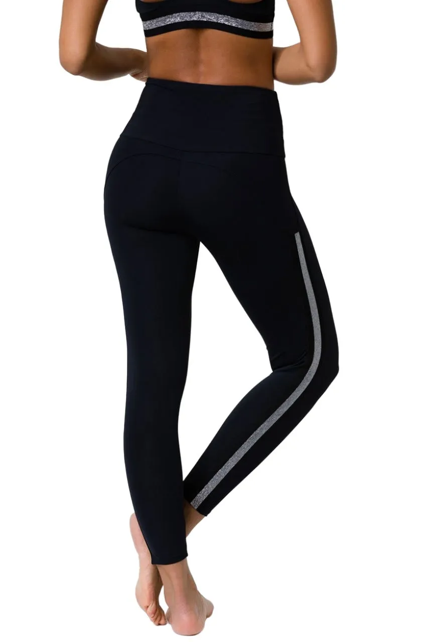 Onzie Side Runner Legging Mi-long 2061