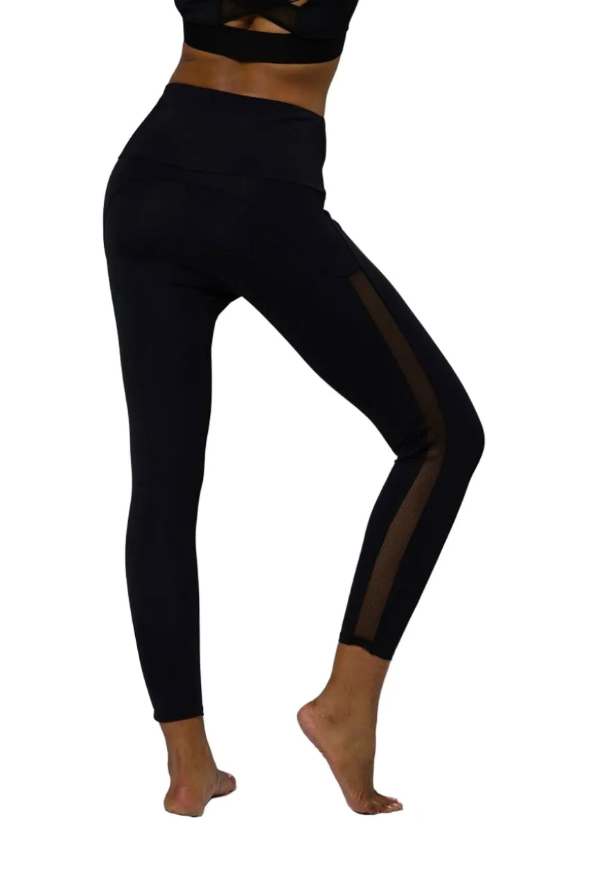 Onzie Side Runner Legging Mi-long 2061