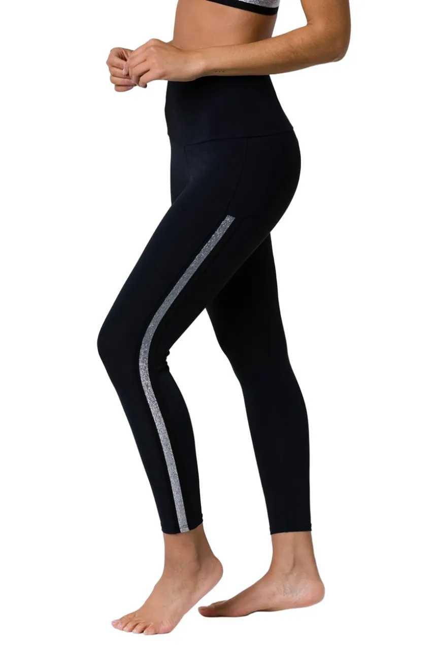 Onzie Side Runner Legging Mi-long 2061