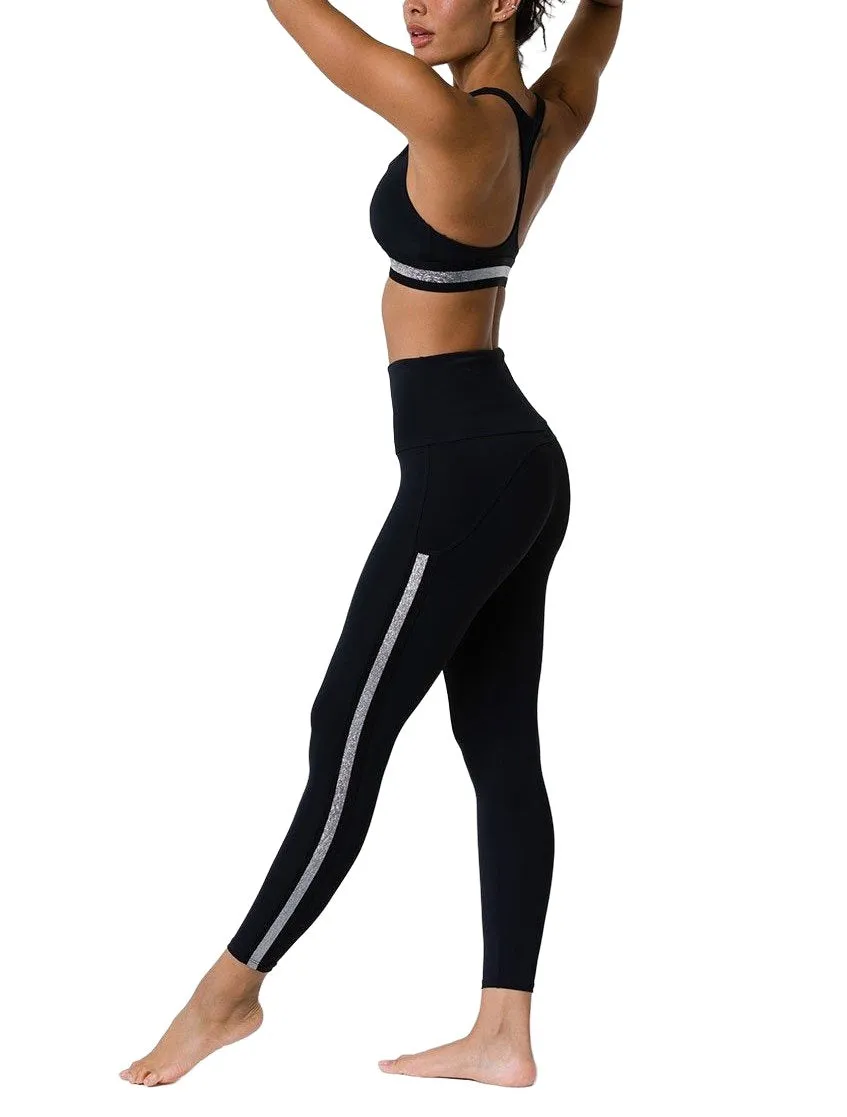 Onzie Side Runner Legging Mi-long 2061