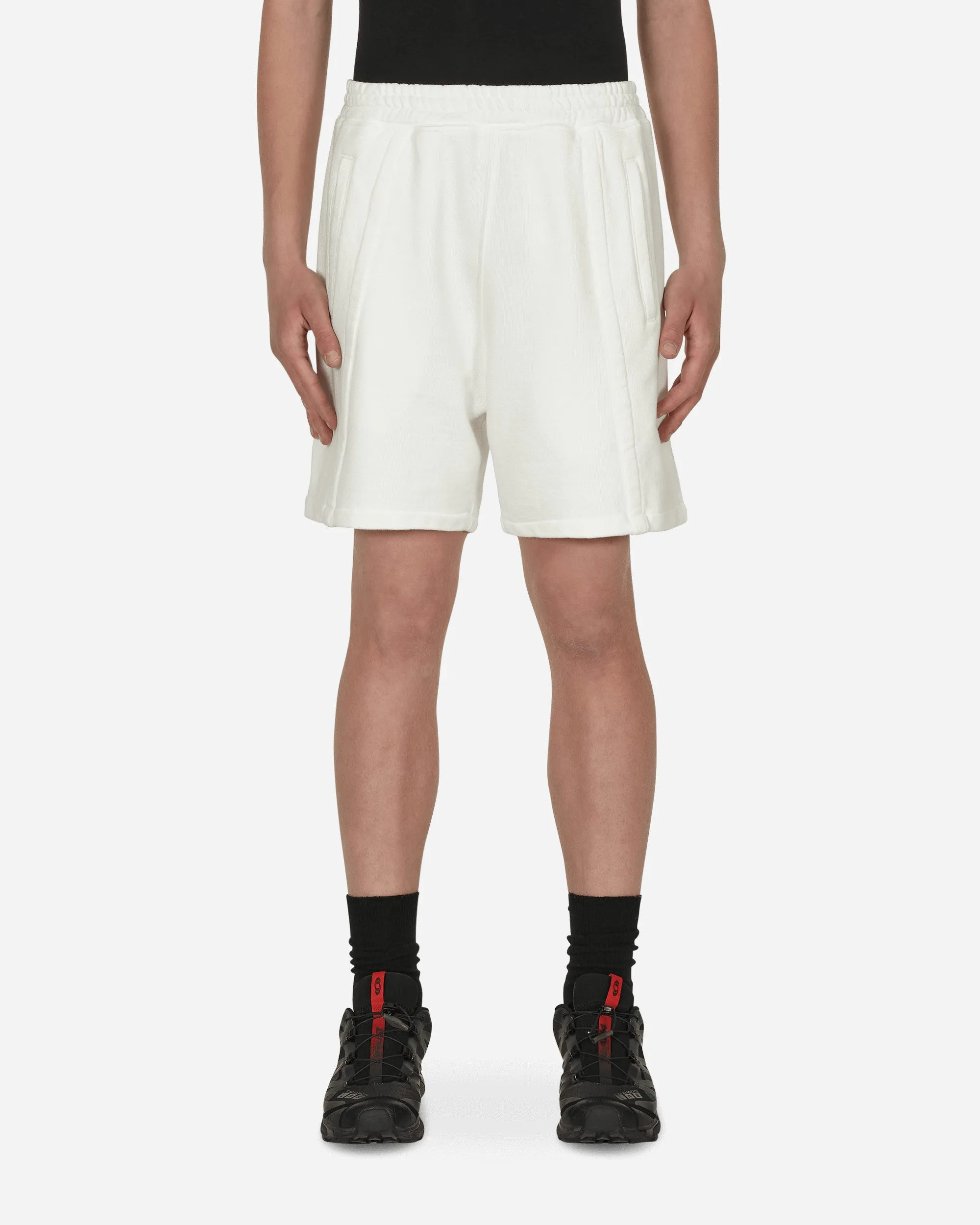 Short Boxy à Panneau Blanc