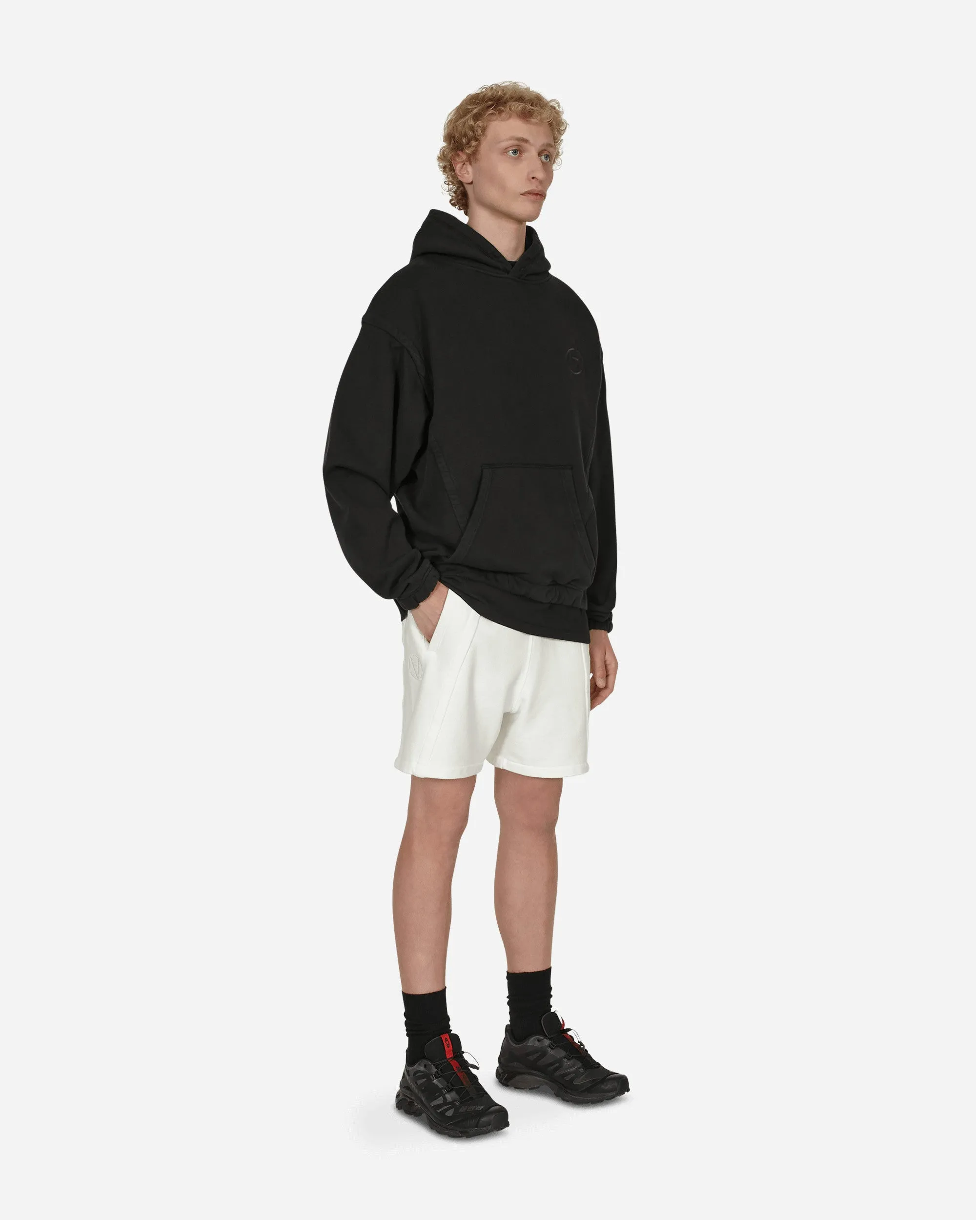 Short Boxy à Panneau Blanc