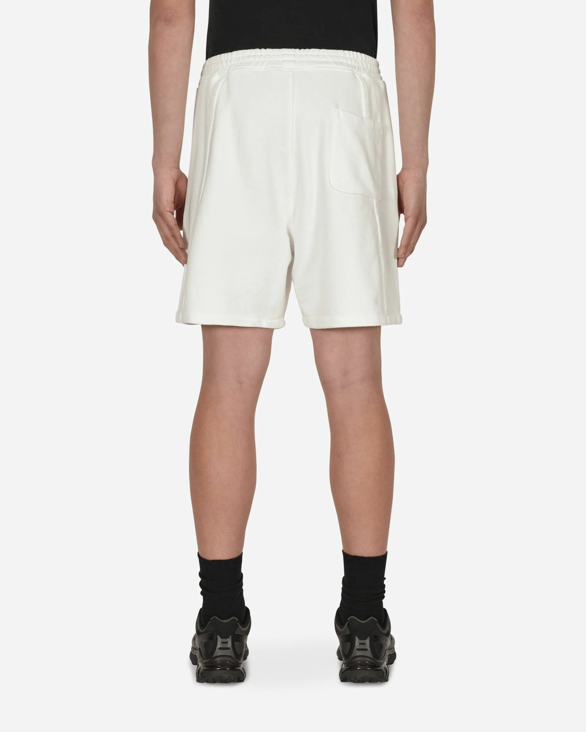 Short Boxy à Panneau Blanc