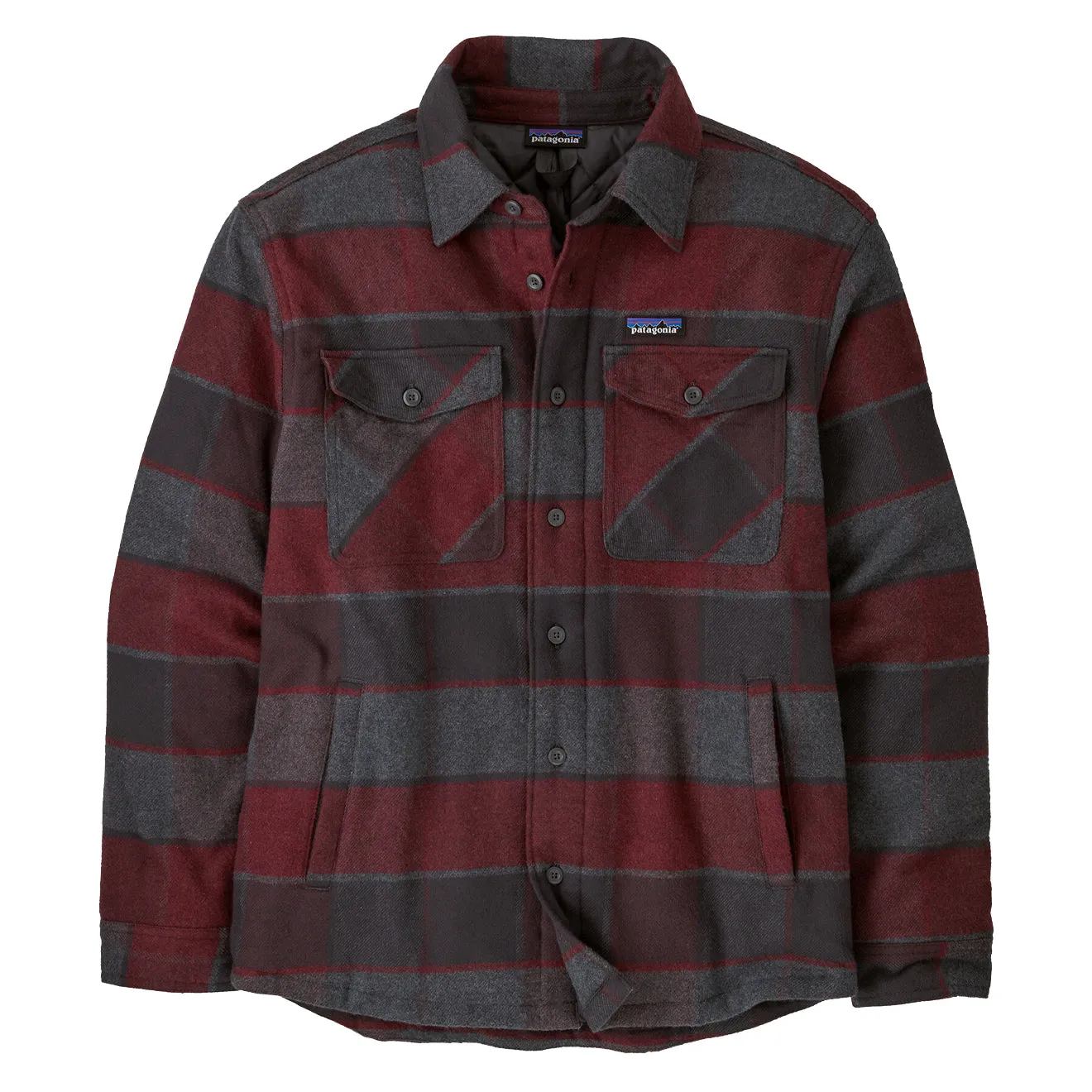 Chemise en flanelle légère isolée Fjord Patagonia William / Noir Encre