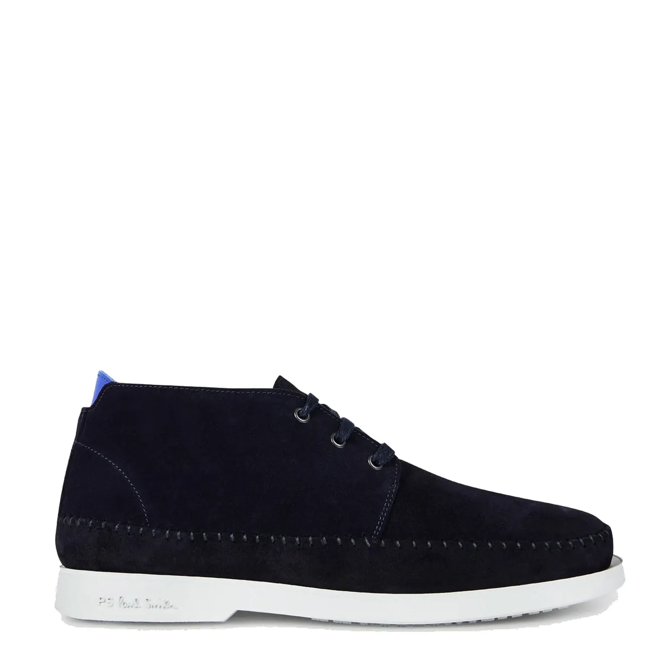 Chaussure en daim Paul Smith Grue Bleu marine