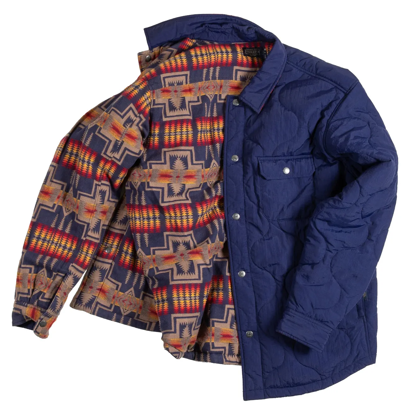 Pendleton Veste matelassée réversible Harding Marine