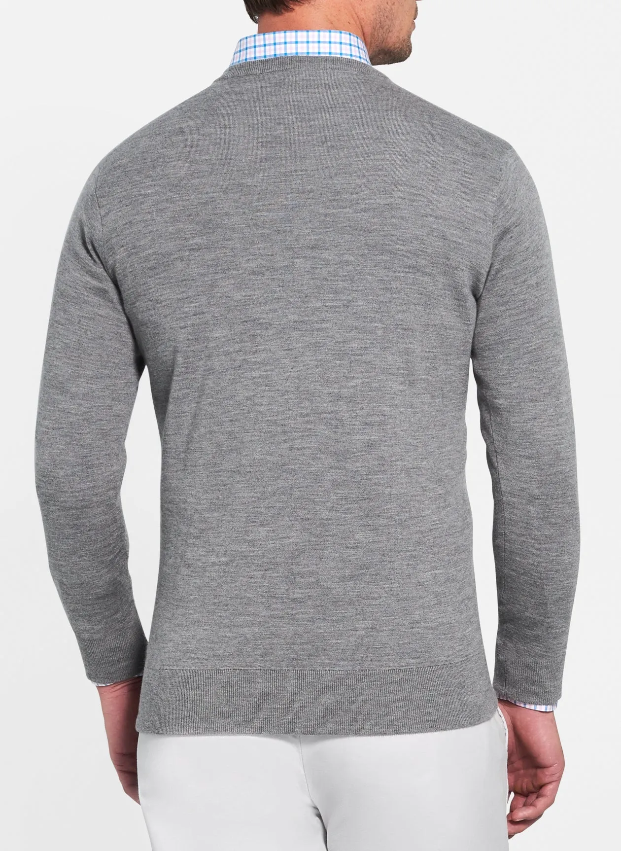 Peter Millar | Pull en cachemire confortable à col V Crown