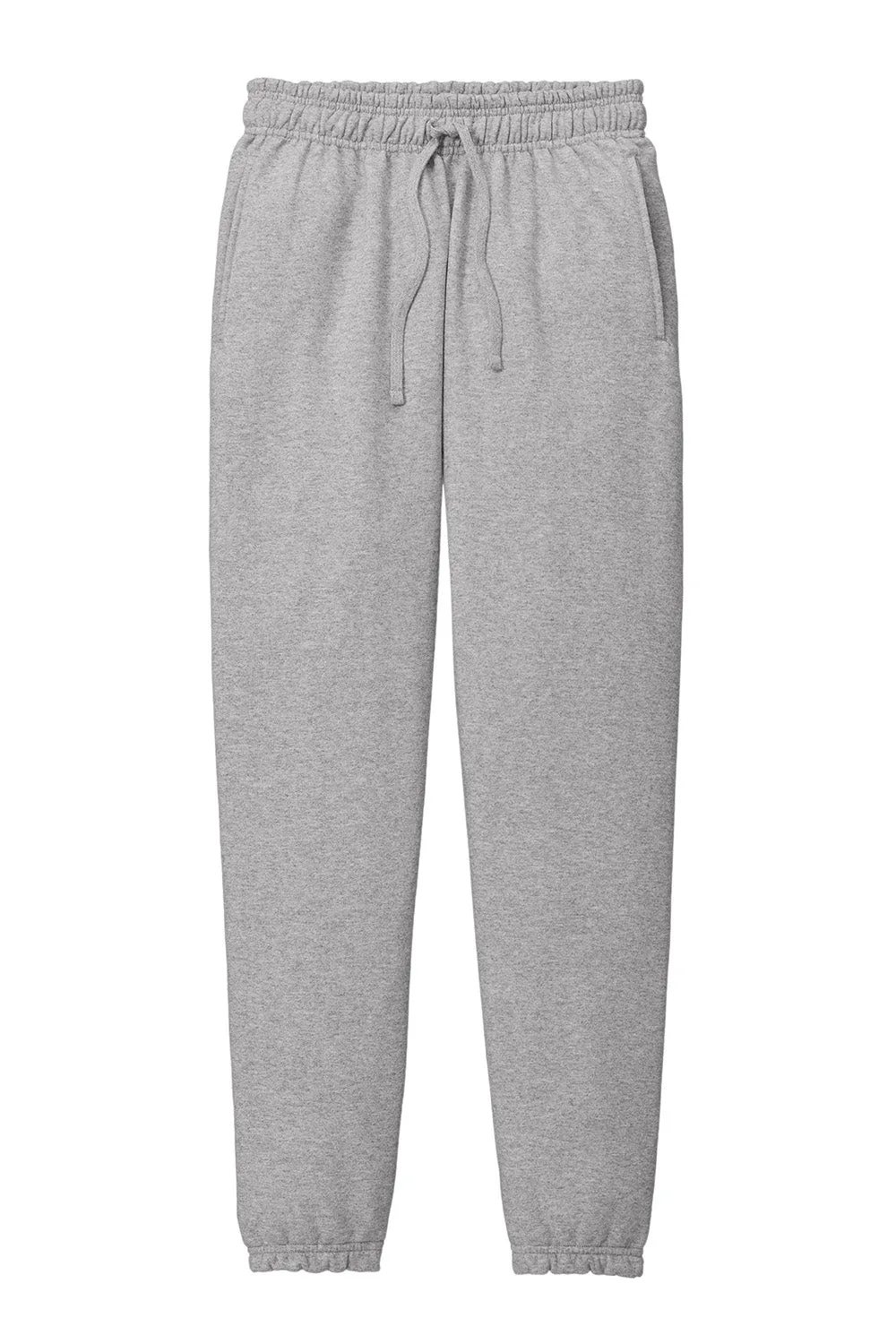 Pantalon de survêtement en polaire pour homme Port & Company avec poches - Gris chiné