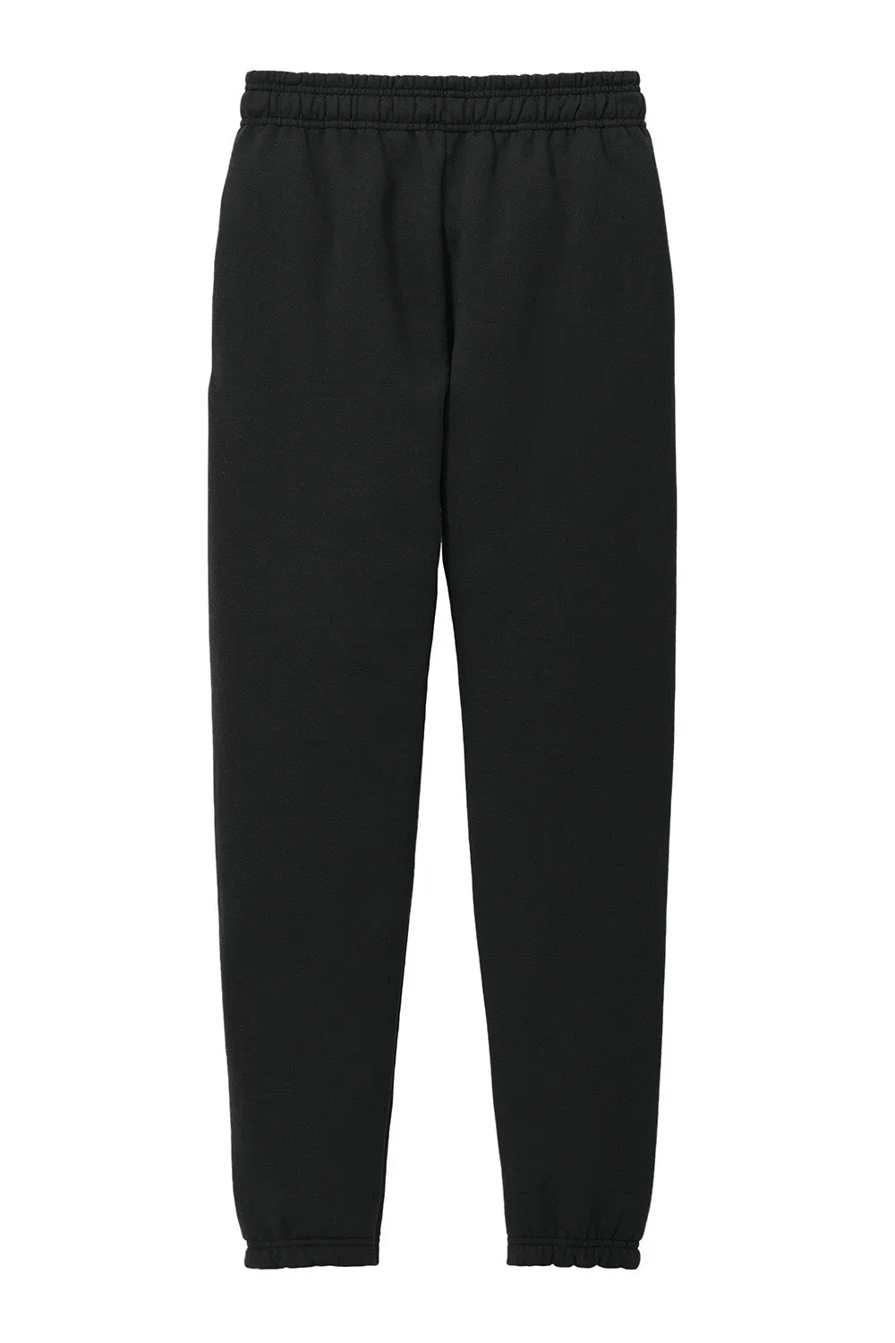 Pantalon de survêtement en polaire pour hommes Port & Company avec poches - Noir intense