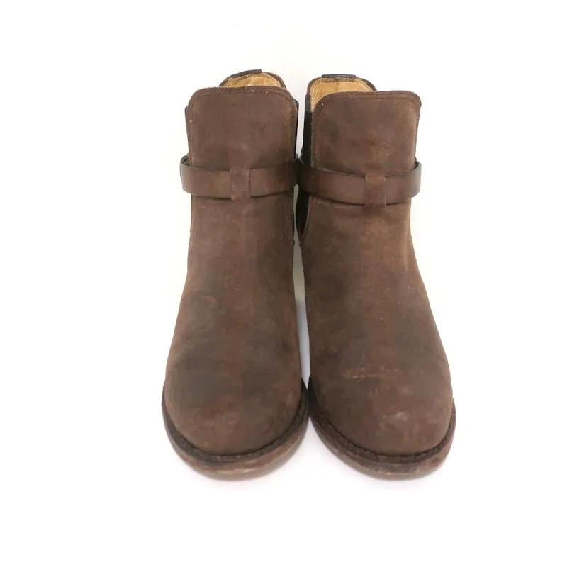 Bottes Chelsea Rag & Bone Durham en daim marron taille 38 à talon moyen