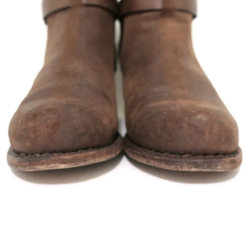 Bottes Chelsea Rag & Bone Durham en daim marron taille 38 à talon moyen