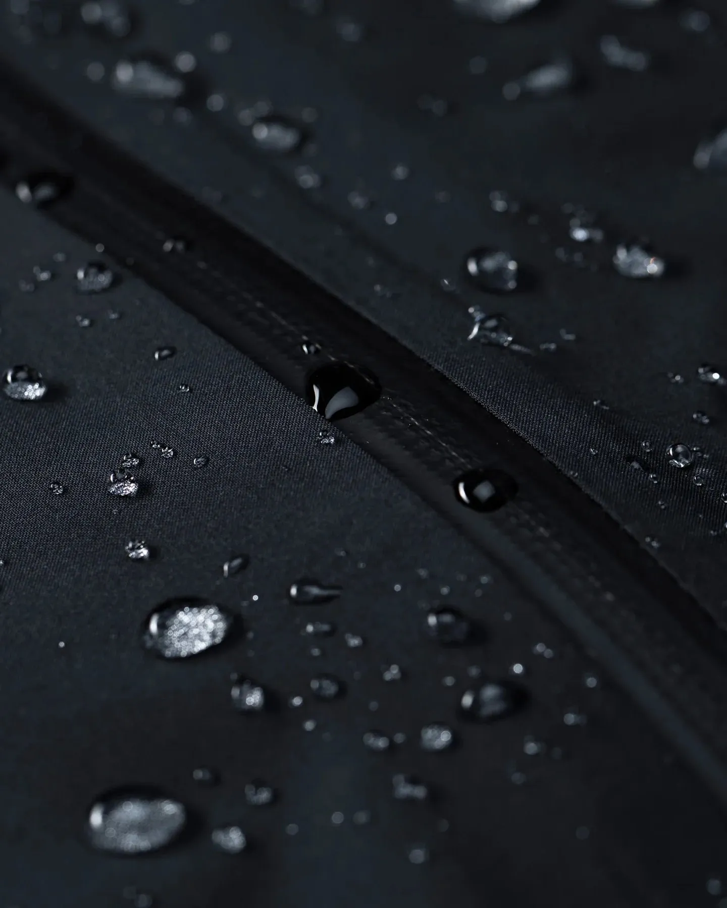 Veste Rain Pro 2.5 Couche Imperméable en Noir