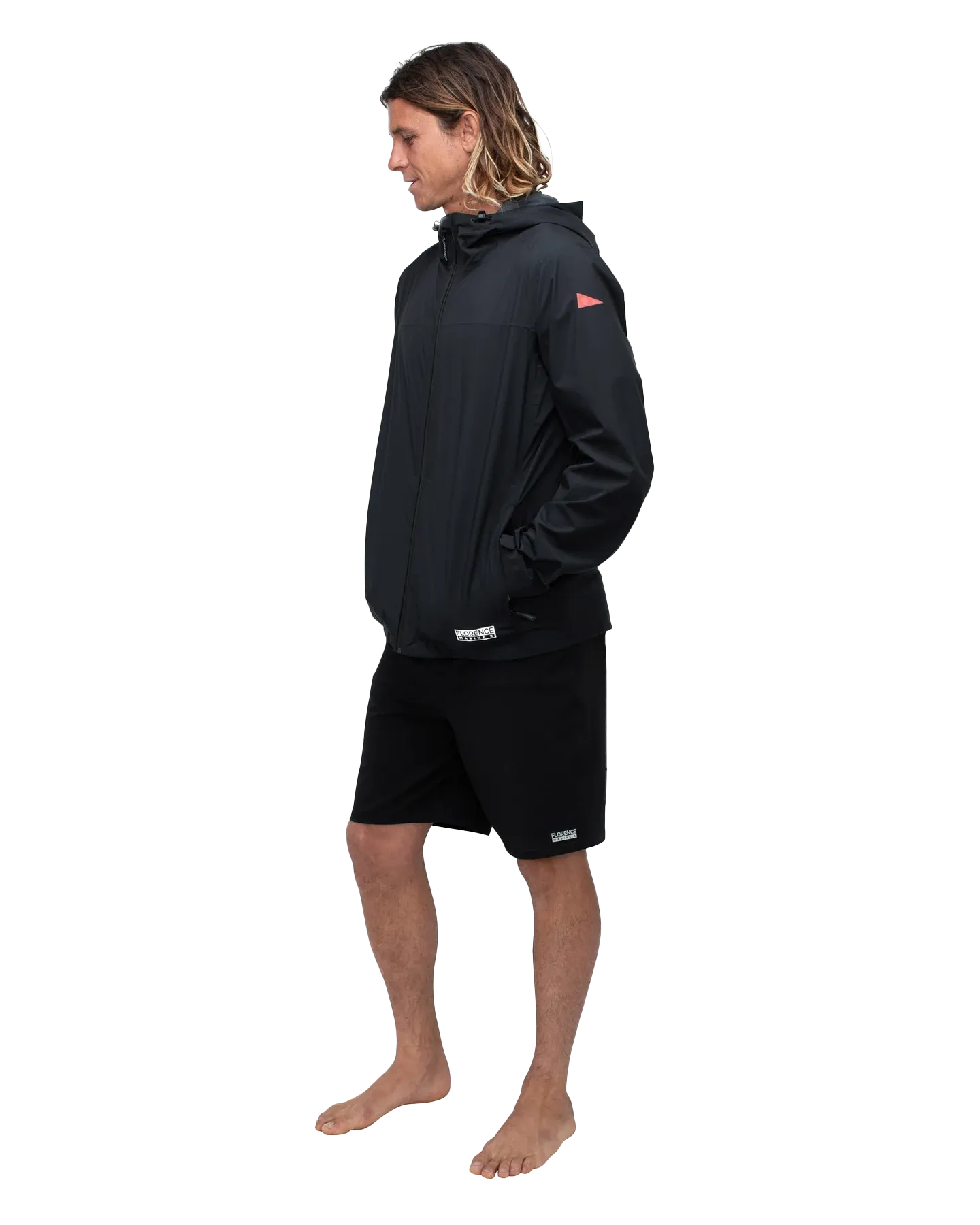 Veste Rain Pro 2.5 Couche Imperméable en Noir