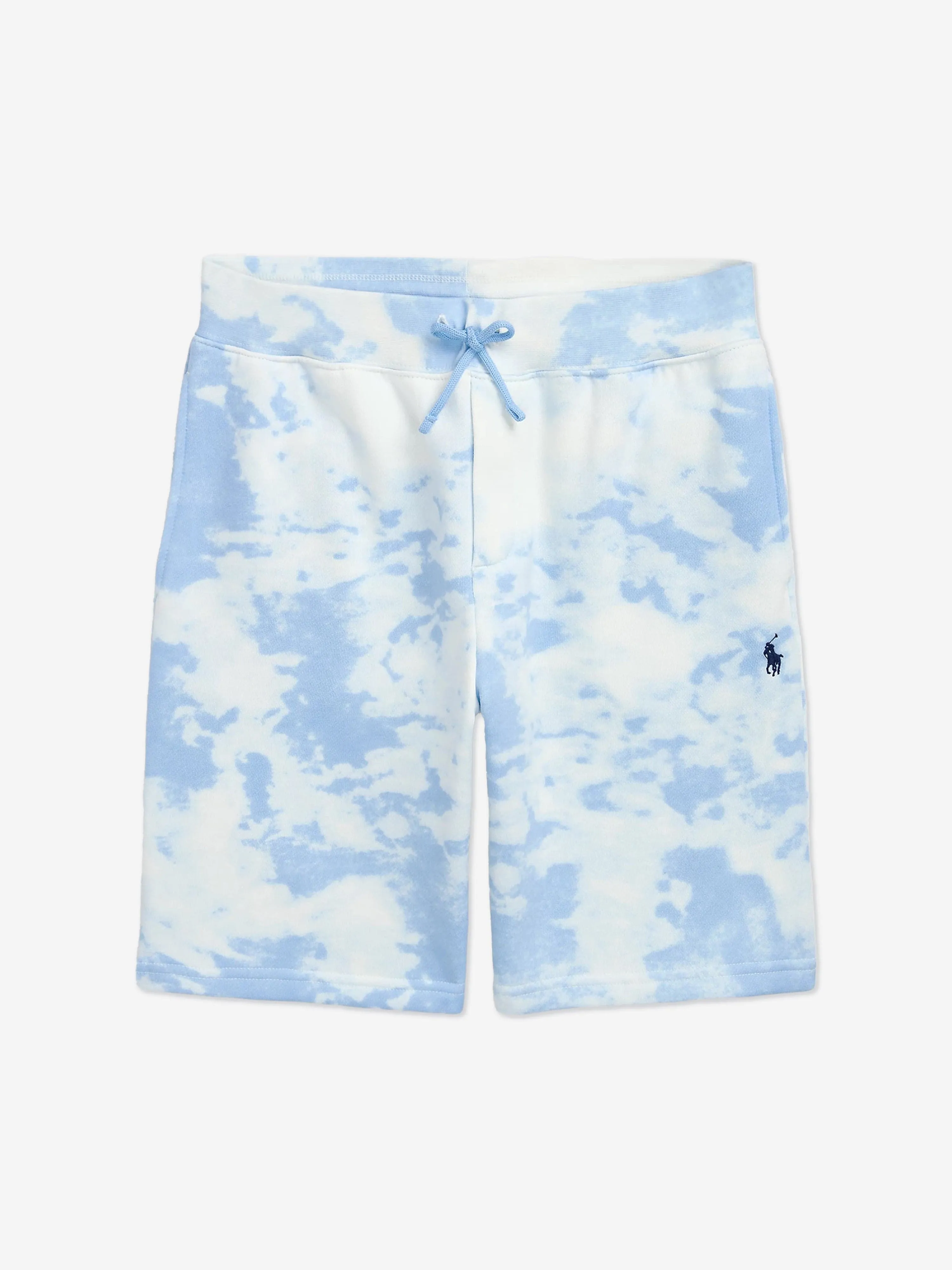Ralph Lauren Shorts Garçons Logo Cloud Wash en Bleu