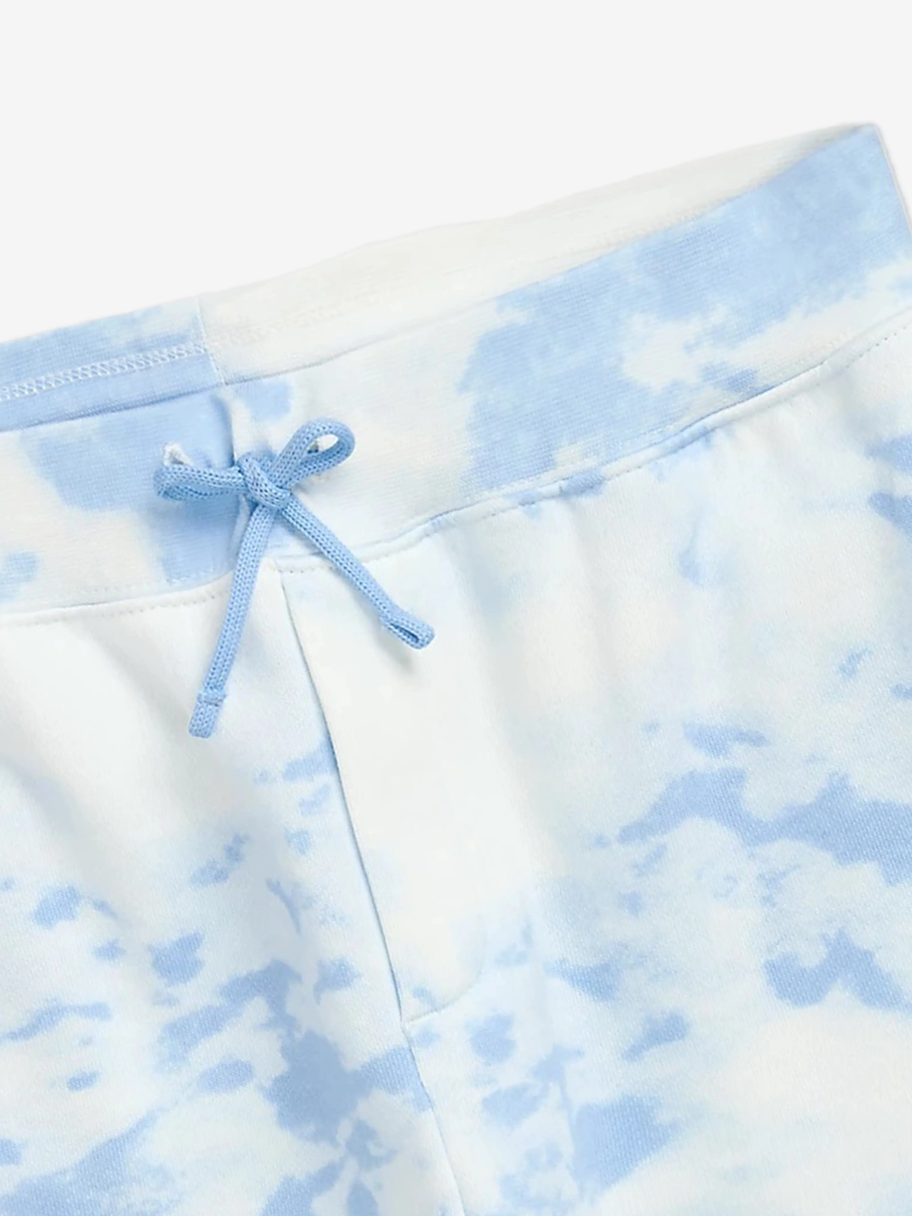 Ralph Lauren Shorts Garçons Logo Cloud Wash en Bleu