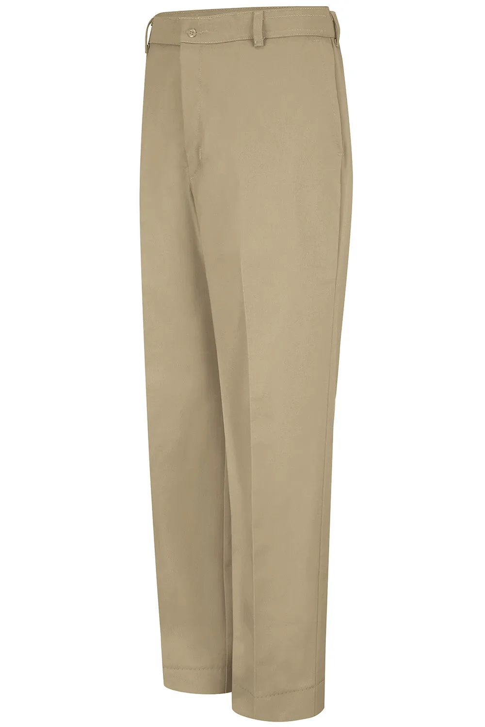 Pantalon de travail industriel anti-froissement pour hommes Red Kap avec poches - Marron kaki