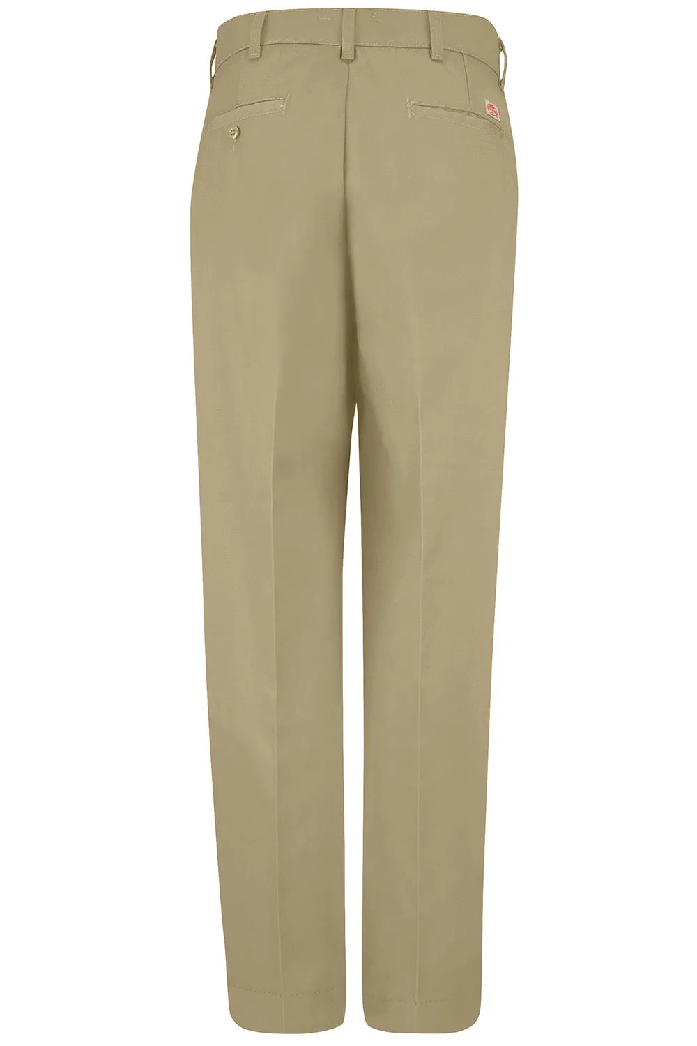 Pantalon de travail industriel anti-froissement pour hommes Red Kap avec poches - Marron kaki