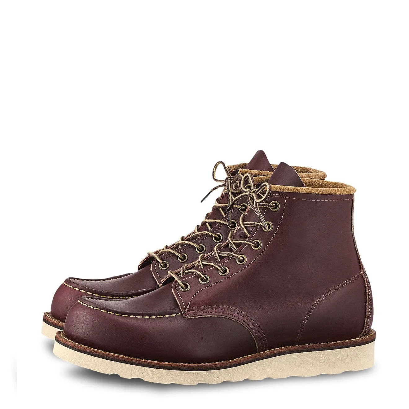 Botte Classique Moc 6 pouces Red Wing Oxblood Mesa