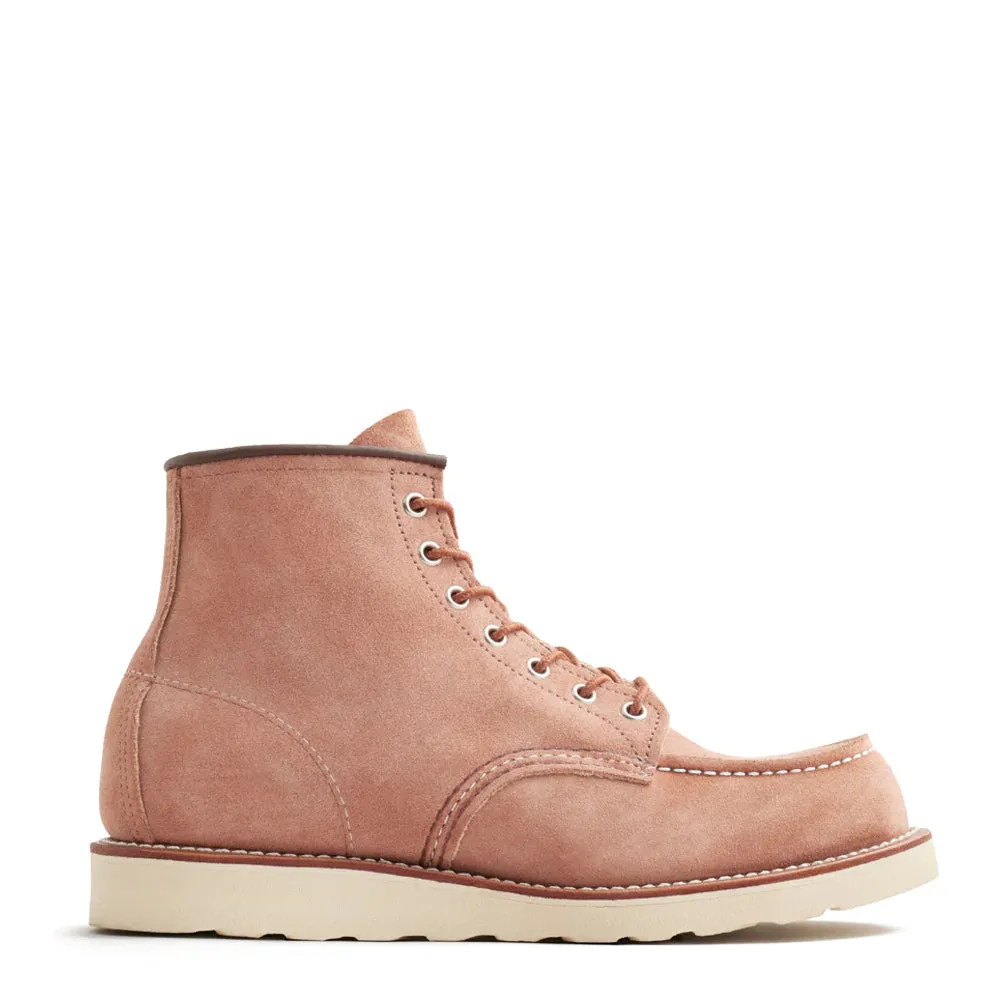 Botte Classique Moc de 6 Pouces Red Wing en Abilène Rose