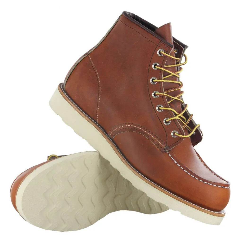 Bottes Moc Toe pour Hommes Red Wing 875 de 6 Pouces