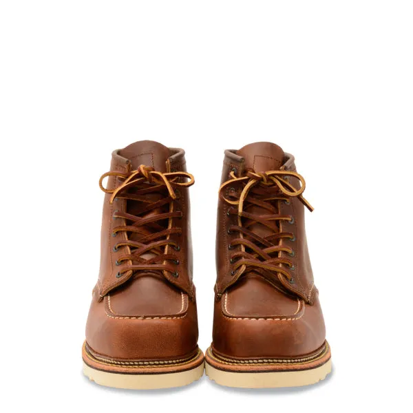 Bottes Red Wing Classic 6 Inch Moc Toe en cuivre Rough and Tough