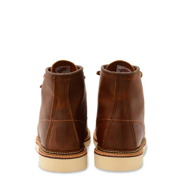 Bottes Red Wing Classic 6 Inch Moc Toe en cuivre Rough and Tough