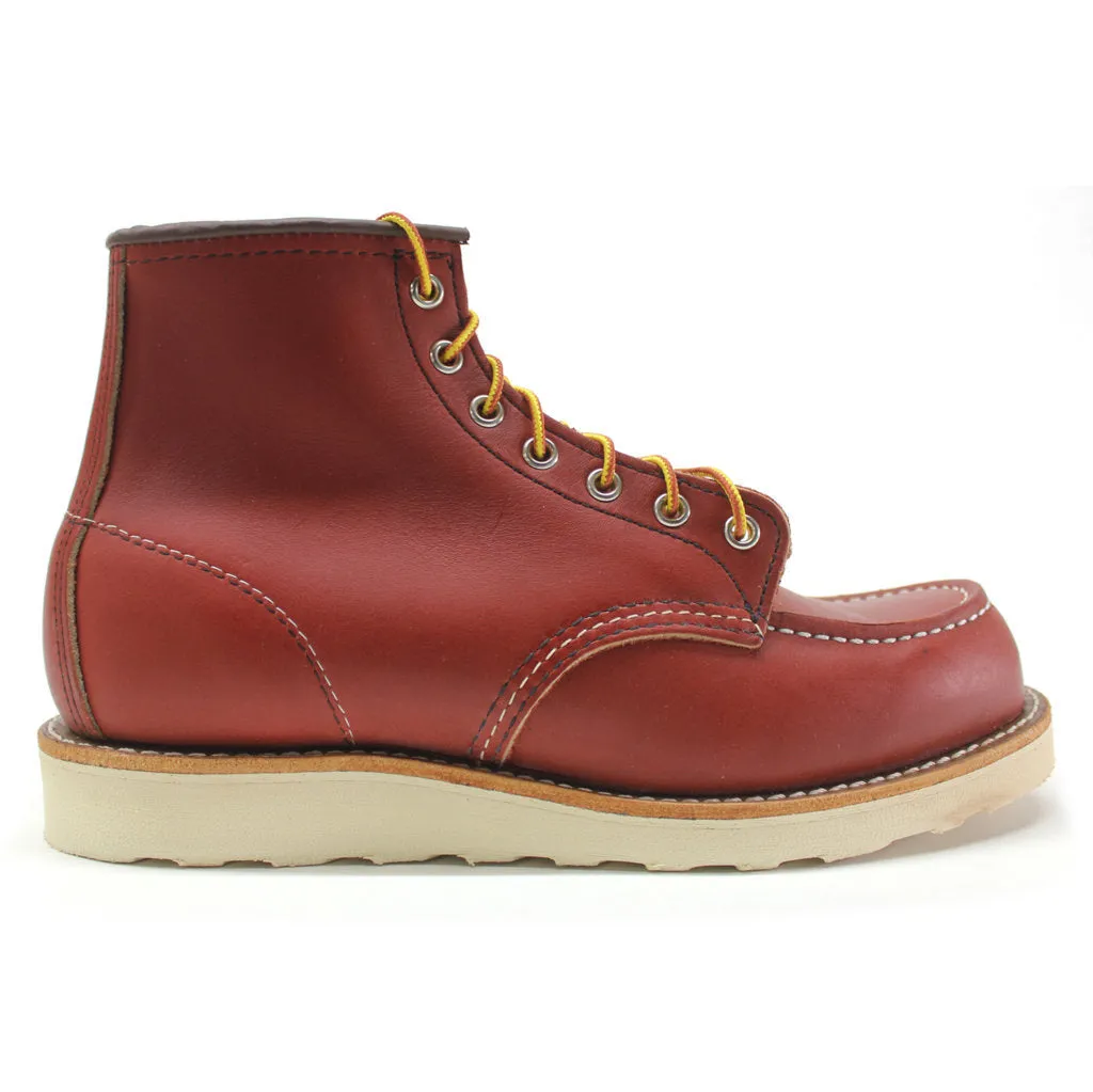 Bottes cheville classique moc toe pour hommes en cuir pleine fleur Red Wing Heritage 6 pouces