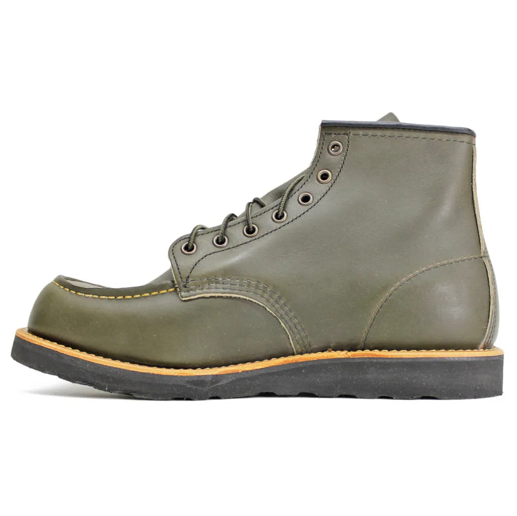 Bottes cheville classique moc toe pour hommes en cuir pleine fleur Red Wing Heritage 6 pouces