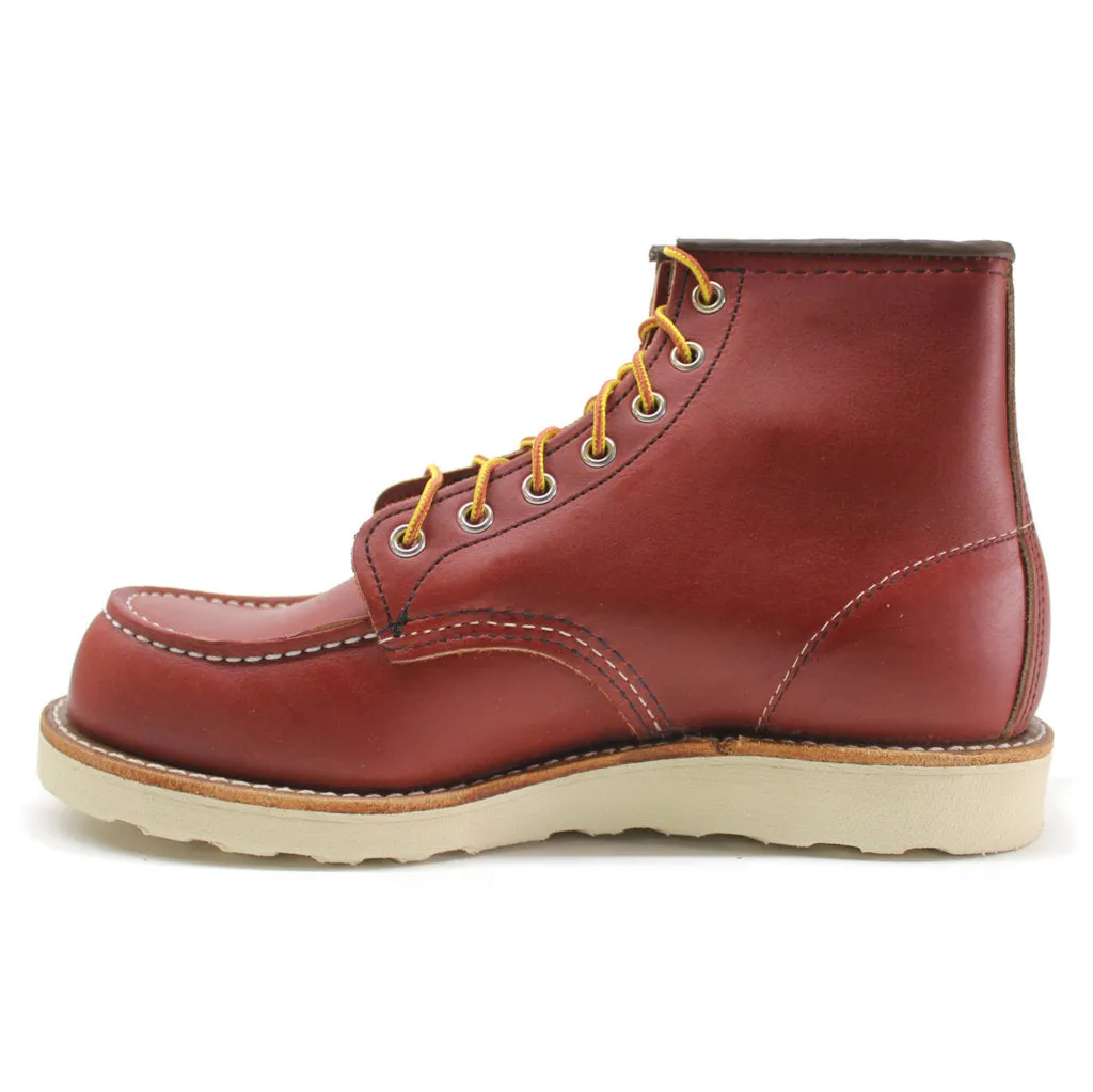 Bottes cheville classique moc toe pour hommes en cuir pleine fleur Red Wing Heritage 6 pouces