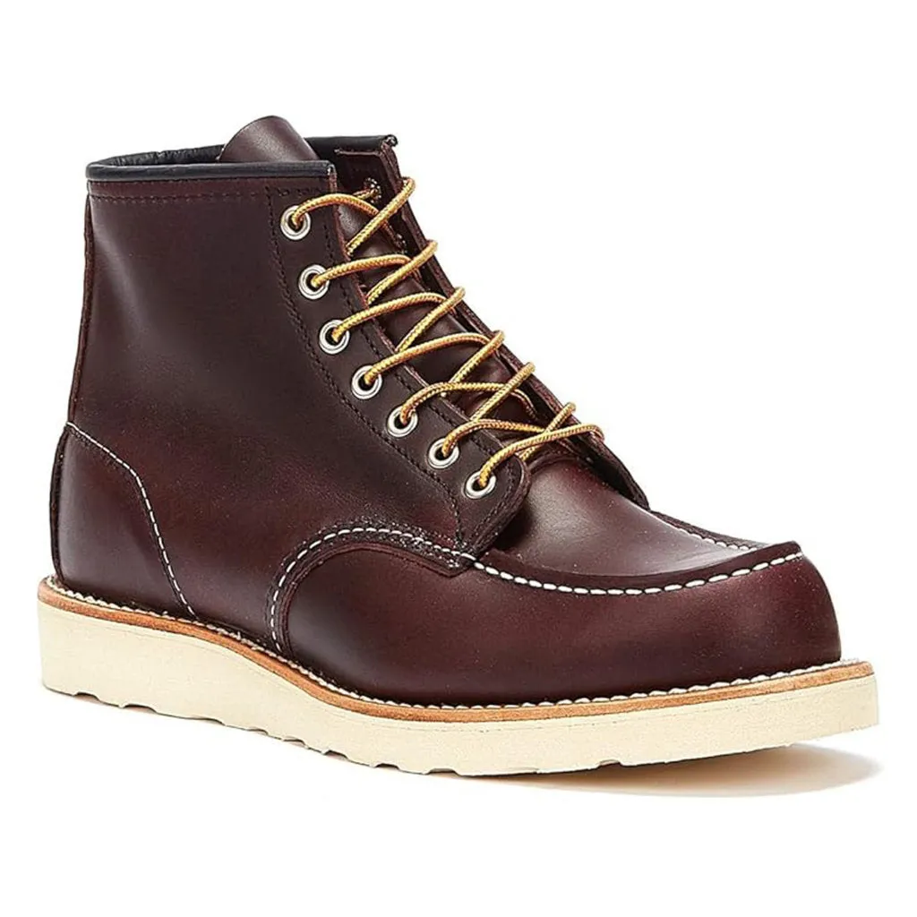 Bottes cheville classique moc toe pour hommes en cuir pleine fleur Red Wing Heritage 6 pouces