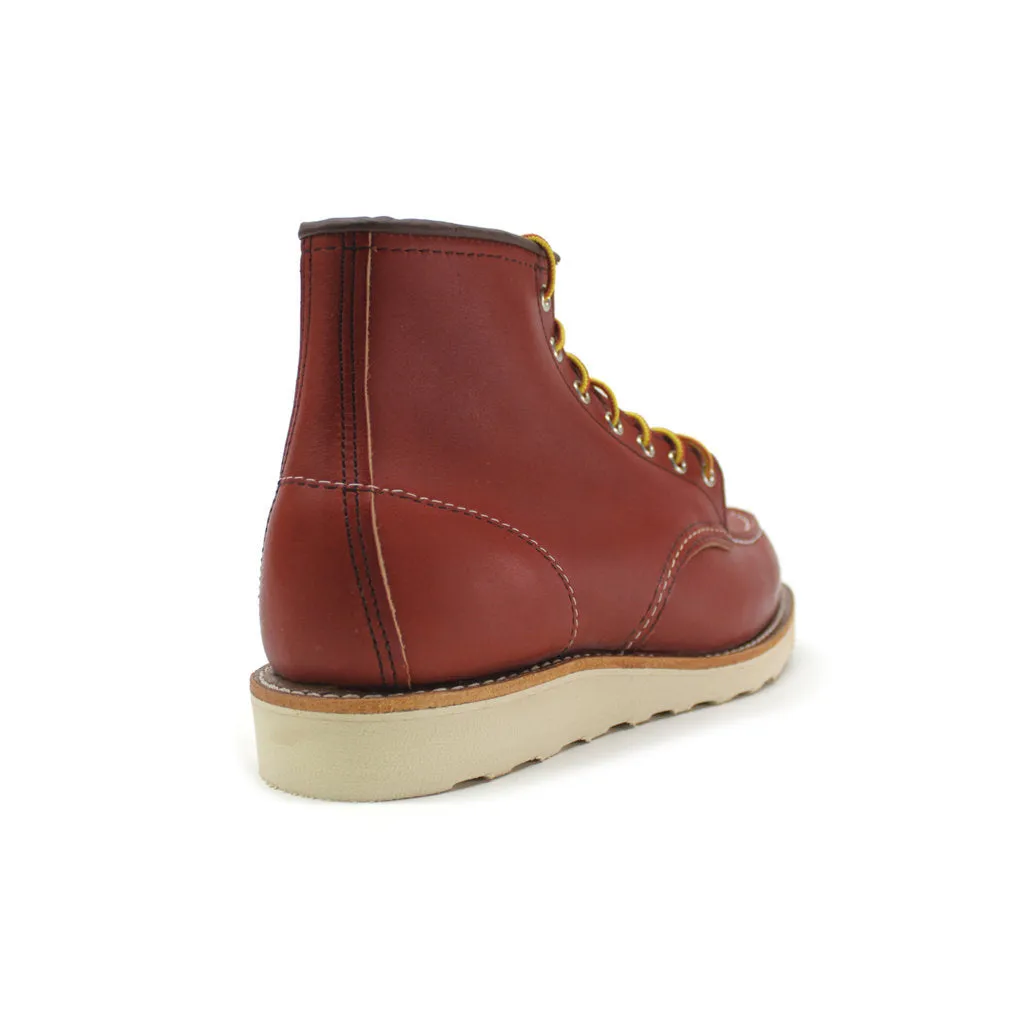 Bottes cheville classique moc toe pour hommes en cuir pleine fleur Red Wing Heritage 6 pouces