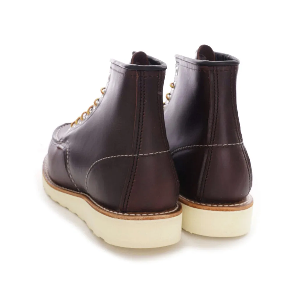 Bottes cheville classique moc toe pour hommes en cuir pleine fleur Red Wing Heritage 6 pouces