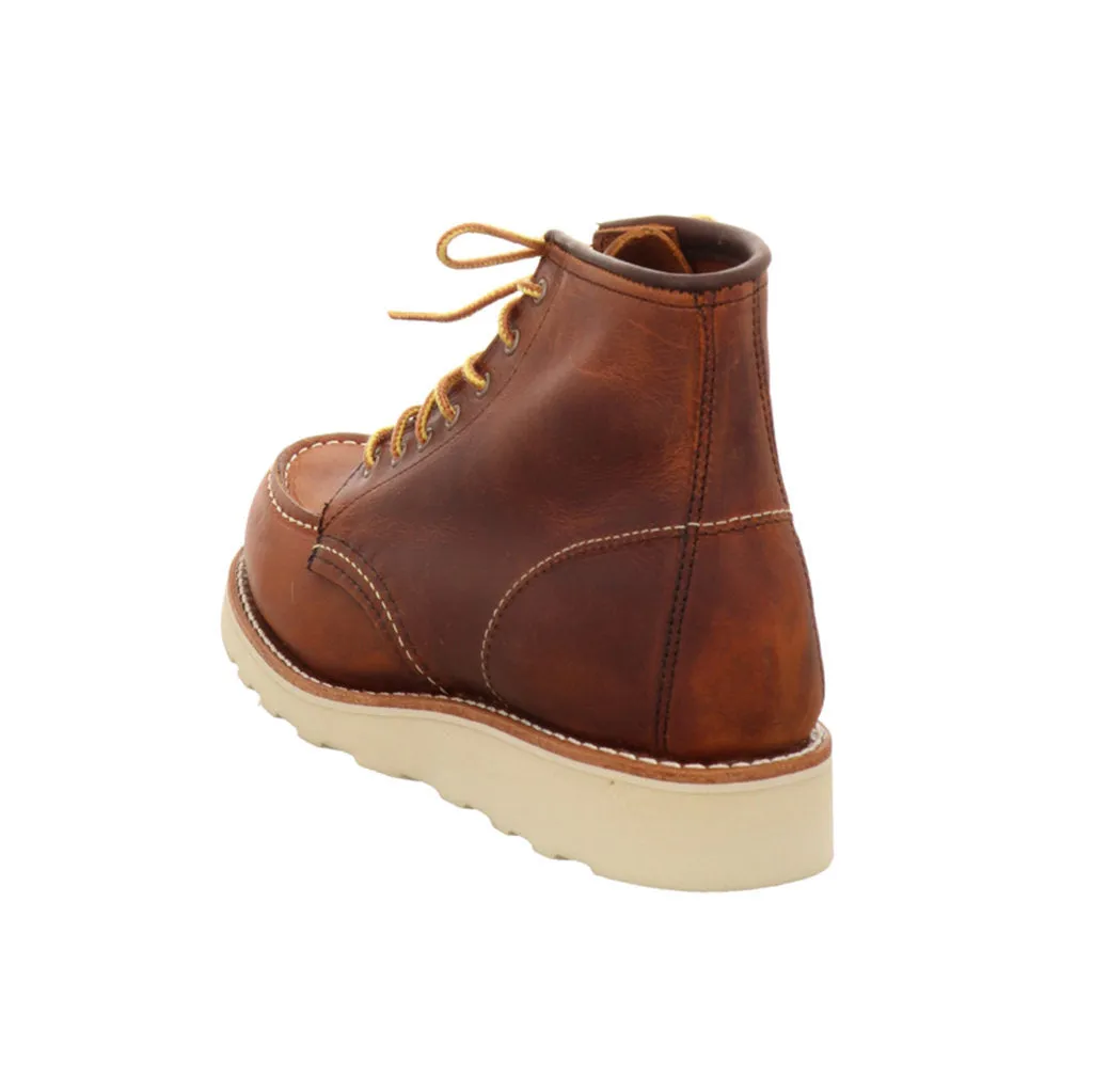 Bottes Classiques Femme Moc Toe en Cuir Nubuck Red Wing Heritage 6 Pouces