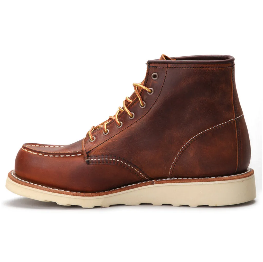 Bottes Classiques Femme Moc Toe en Cuir Nubuck Red Wing Heritage 6 Pouces