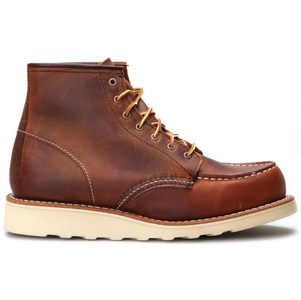 Bottes Classiques Femme Moc Toe en Cuir Nubuck Red Wing Heritage 6 Pouces