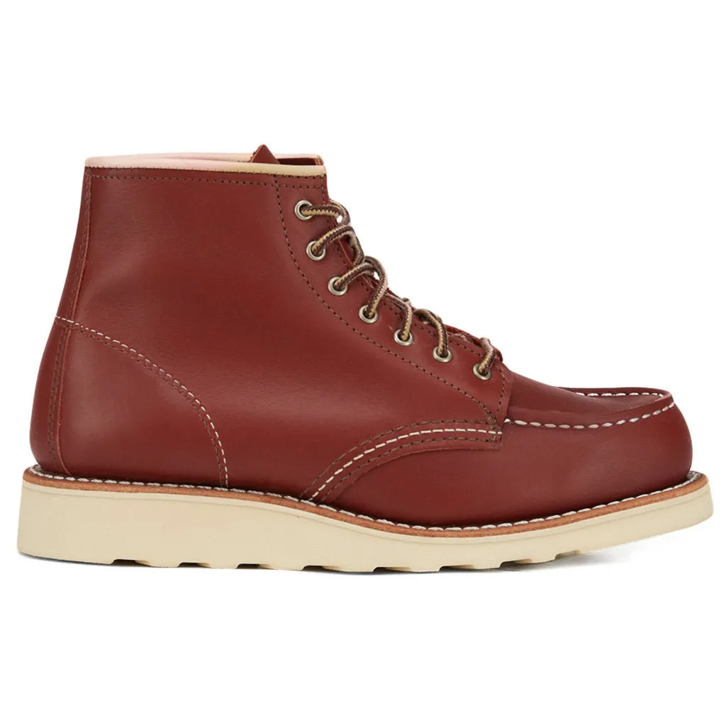 Bottes Classiques Femme Moc Toe en Cuir Nubuck Red Wing Heritage 6 Pouces