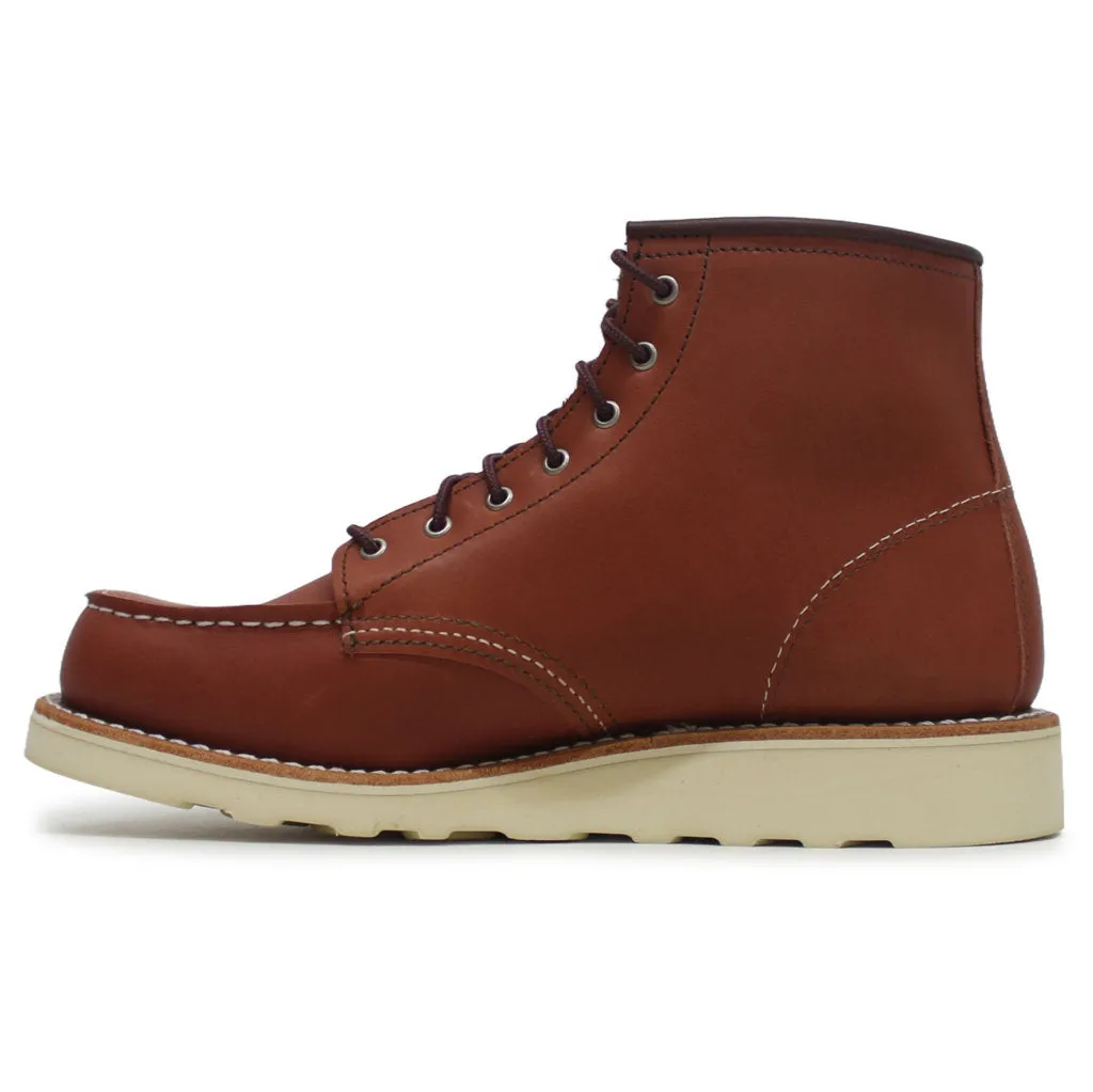 Bottes Classiques Femme Moc Toe en Cuir Nubuck Red Wing Heritage 6 Pouces
