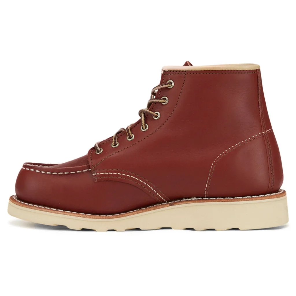 Bottes Classiques Femme Moc Toe en Cuir Nubuck Red Wing Heritage 6 Pouces