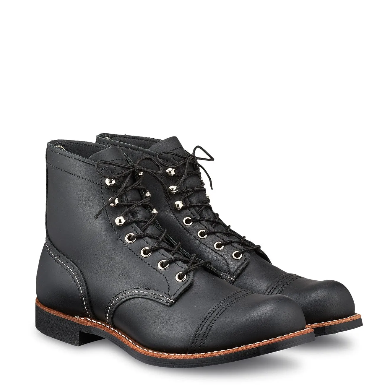 Bottes Red Wing Iron Ranger Harnais Noir