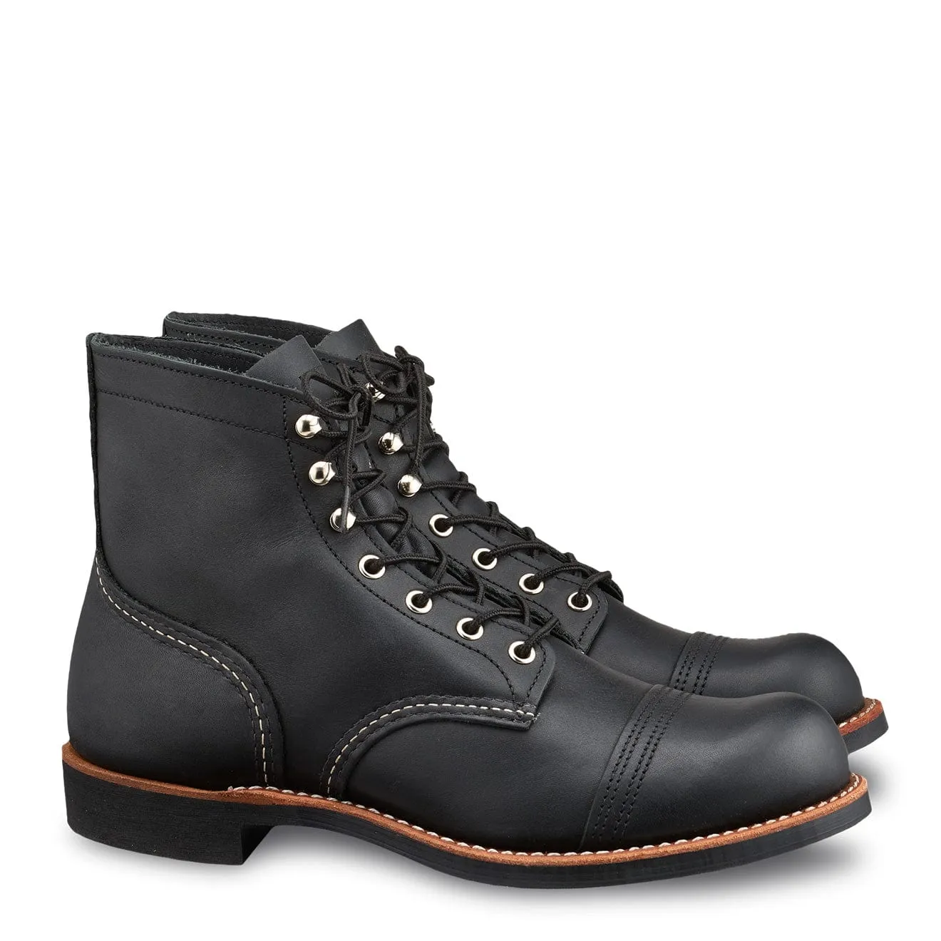 Bottes Red Wing Iron Ranger Harnais Noir