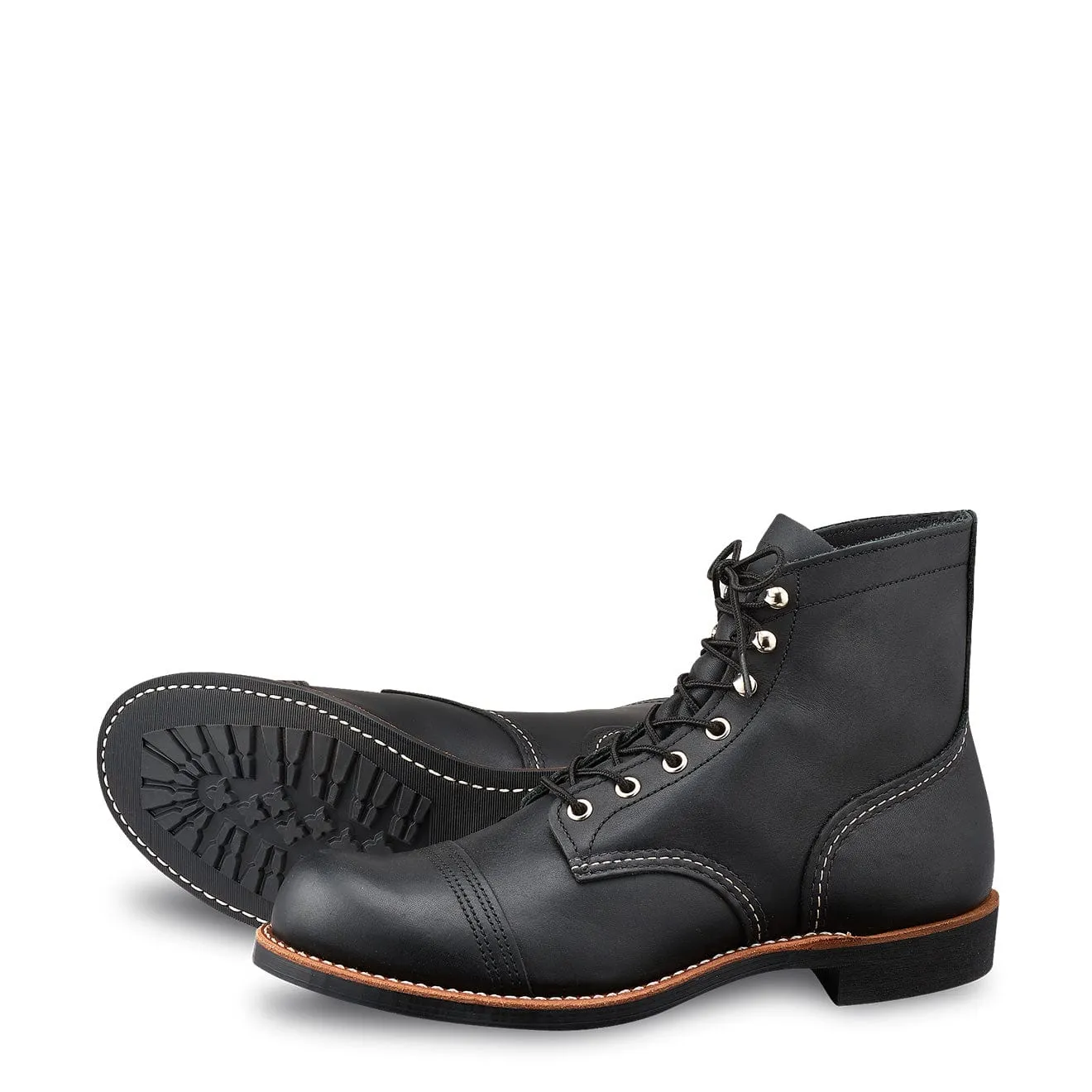 Bottes Red Wing Iron Ranger Harnais Noir