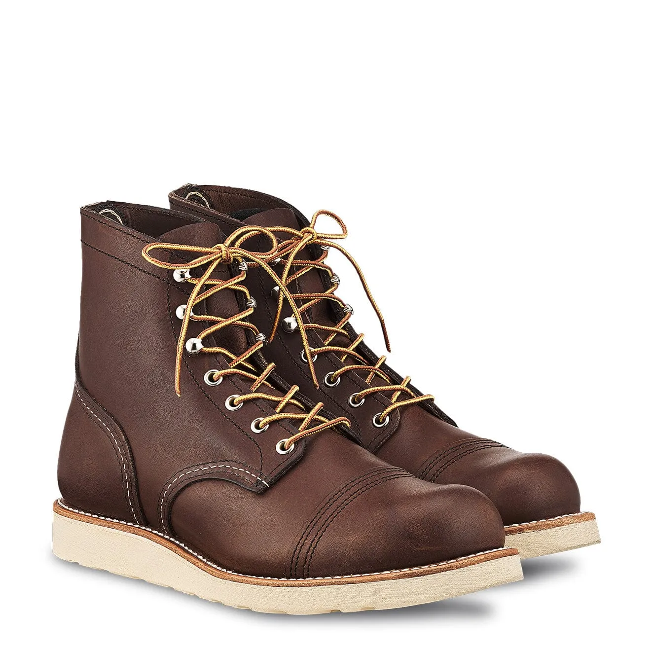Botte Red Wing Iron Ranger à semelle adhérente Amber Harness