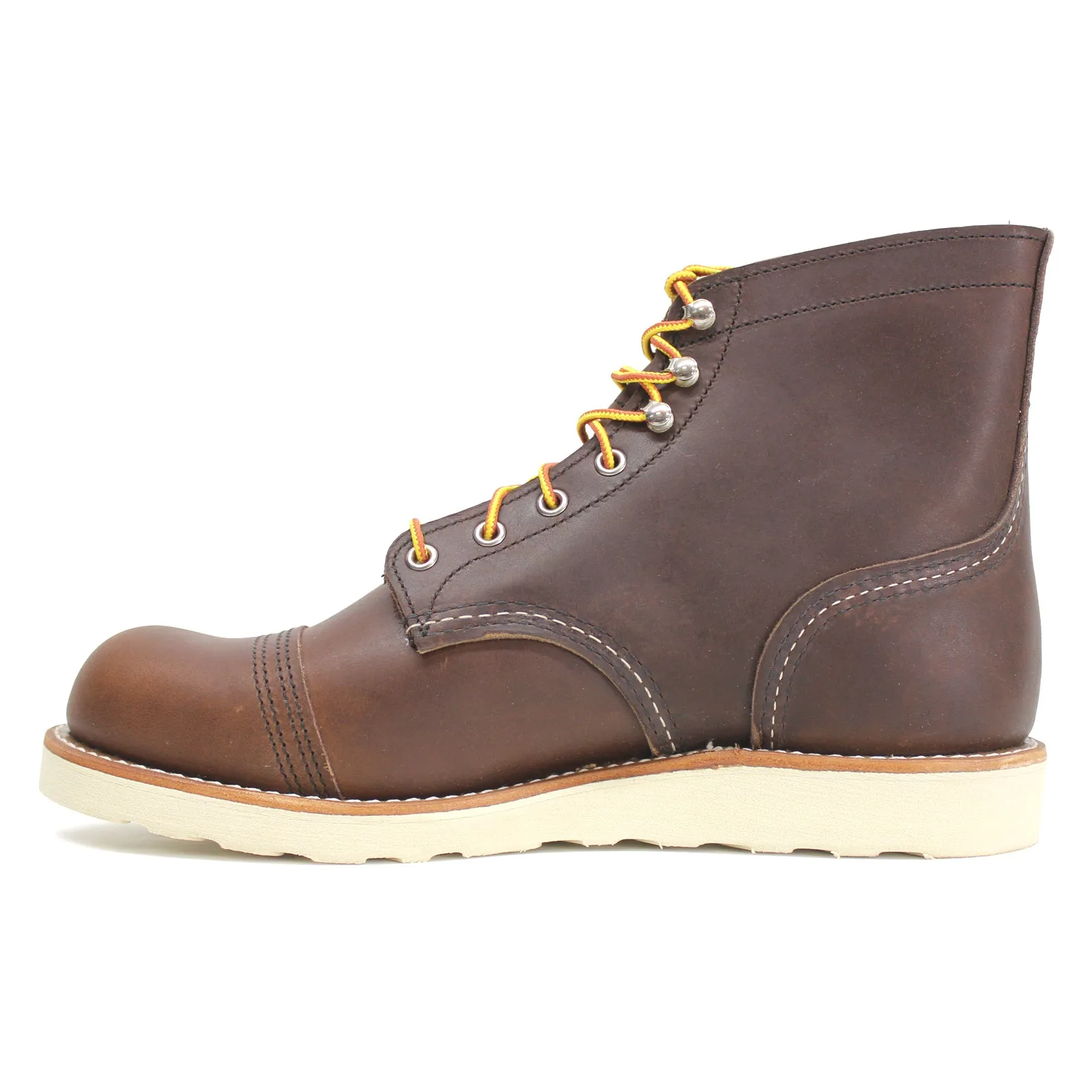 Bottes cheville pour hommes Red Wing Iron Ranger à semelle antidérapante en cuir